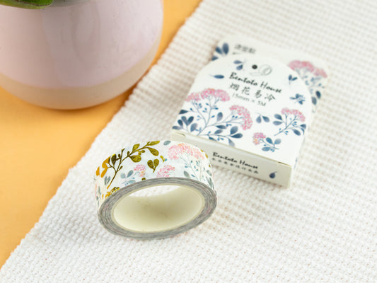 Washi Tape | rosa Blüten