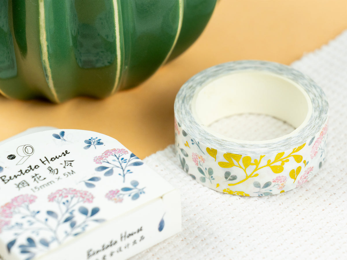 Washi Tape | rosa Blüten
