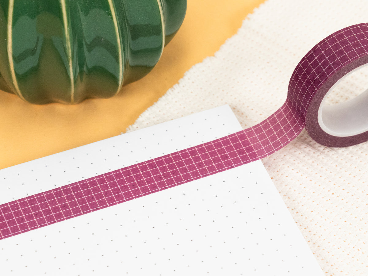 Washi Tape | grid violet
