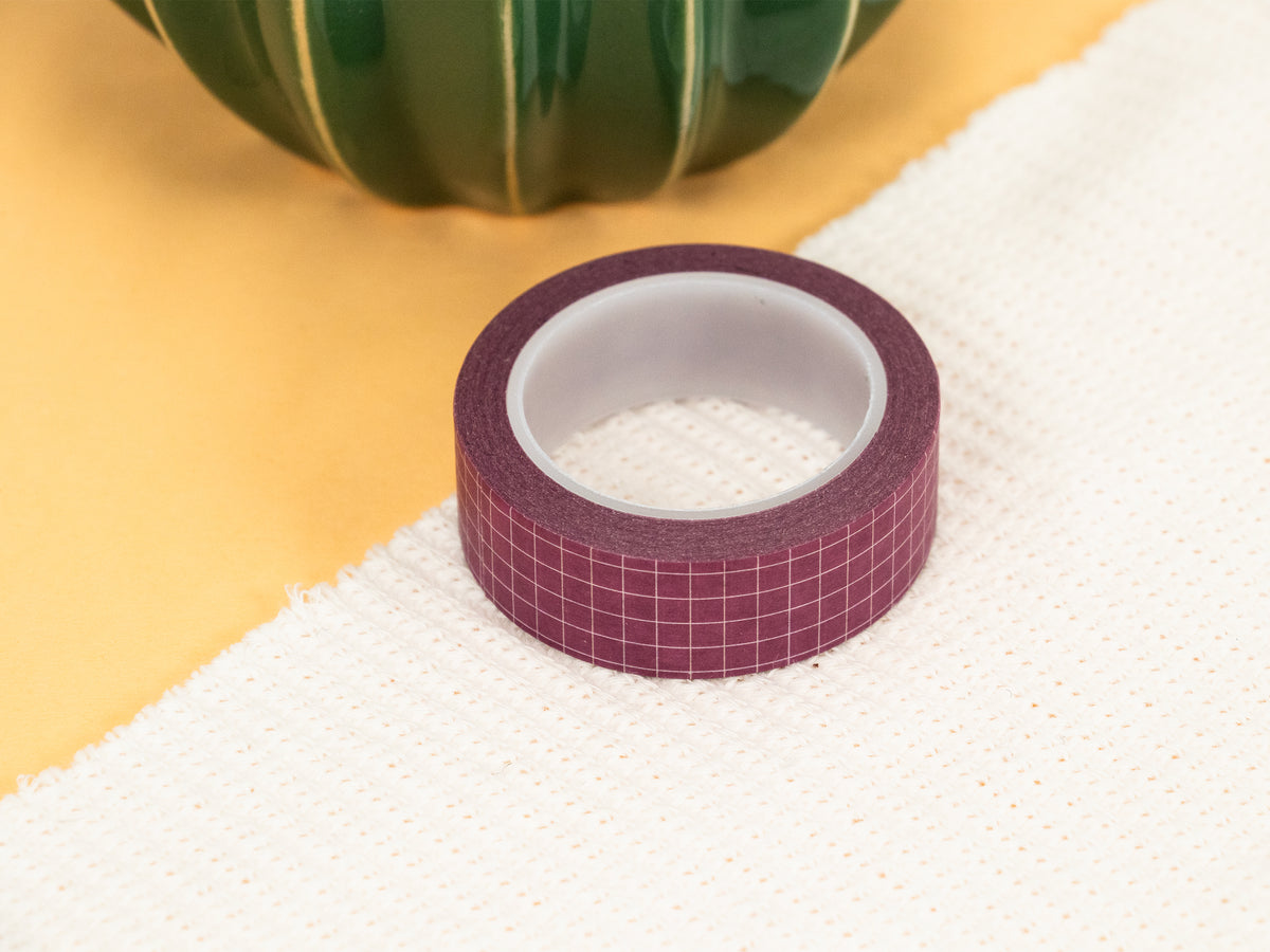 Washi Tape | grid violet