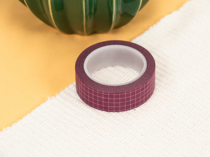 Washi Tape | grid violet