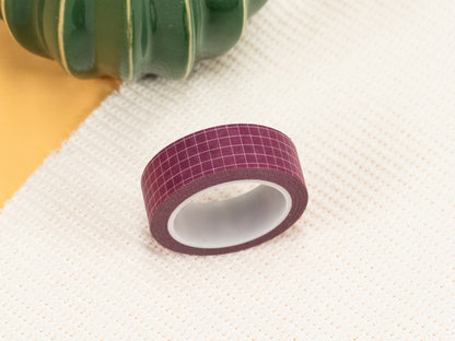 Washi Tape | grid violet