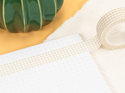 Washi Tape | white grid