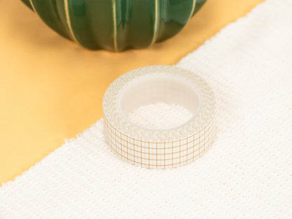 Washi Tape | white grid