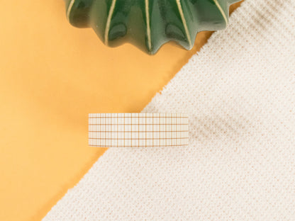 Washi Tape | white grid