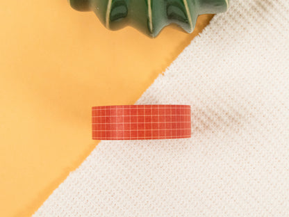 Washi Tape | grid orange