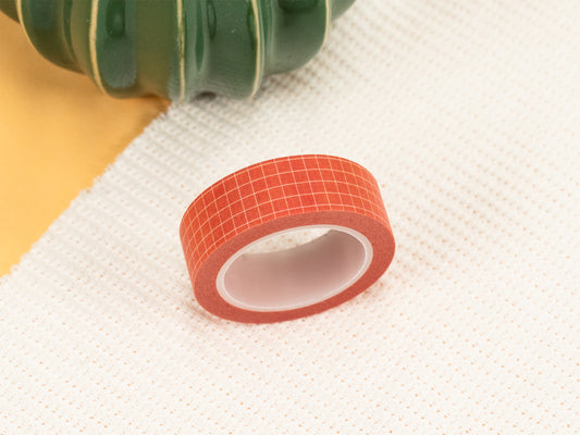Washi Tape | grid orange